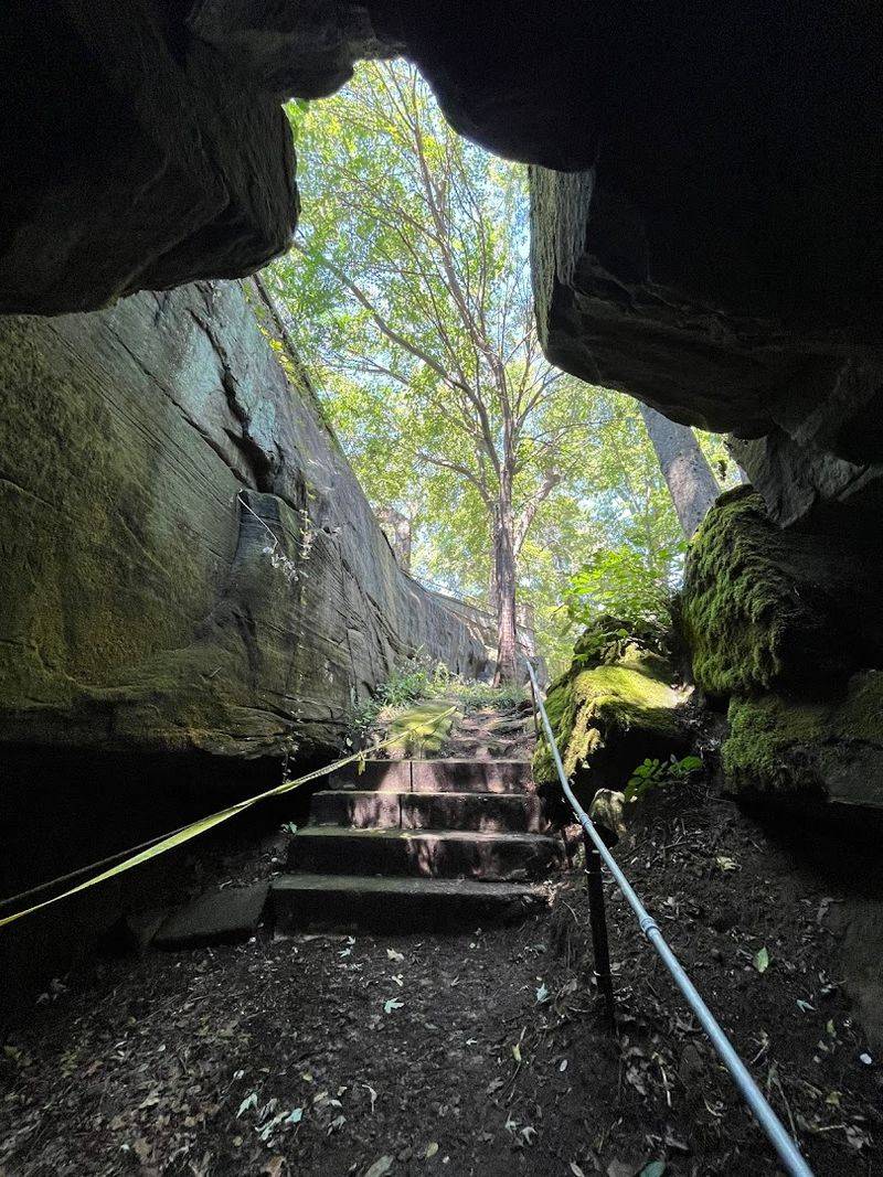 A Cave Entrance Wrapped In History A Cave Entrance Wrapped In History