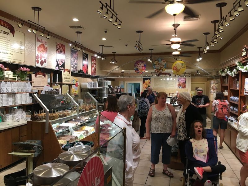 The Charming Little Train That Circles The Shop