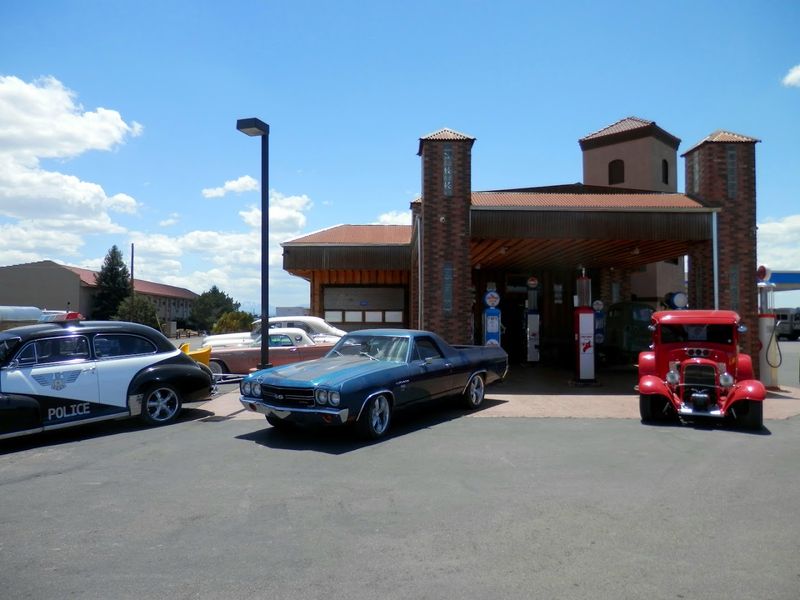 A Classic Car Show Or Route 66 Centennial Event