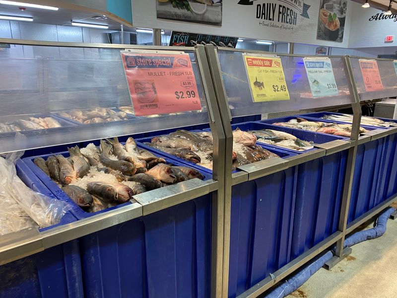 A Clean And Well Stocked Seafood Department A Clean And Well Stocked Seafood Department