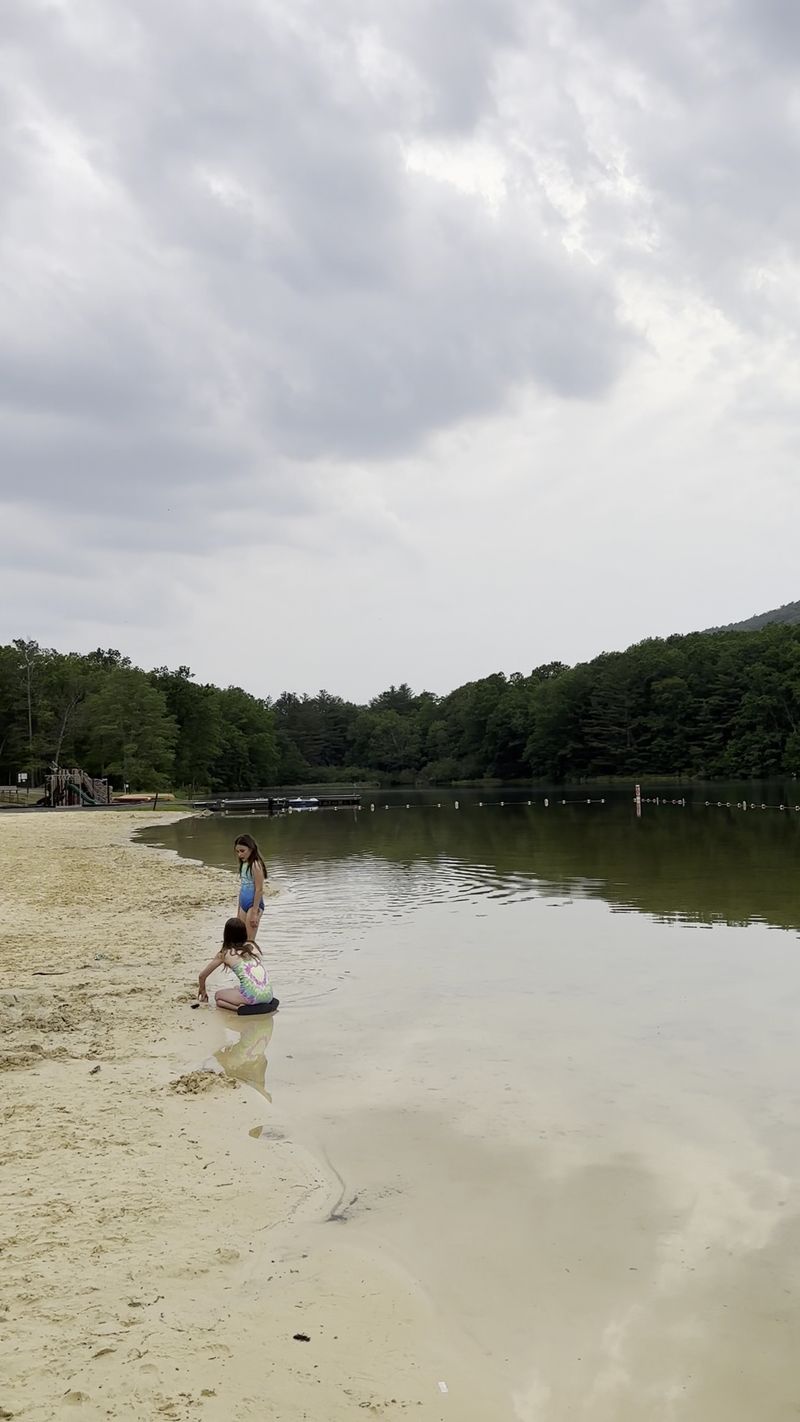 A Clean Little Beach Made For Splashing