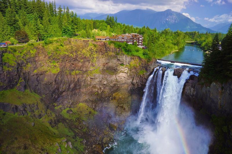A Clifftop Lodge Where The Waterfall Is Basically The Neighbor
