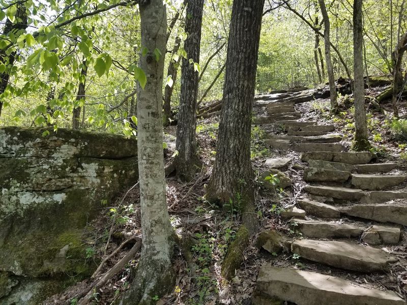 Uneven Stone Steps And Subtle Scrambles Along The Route