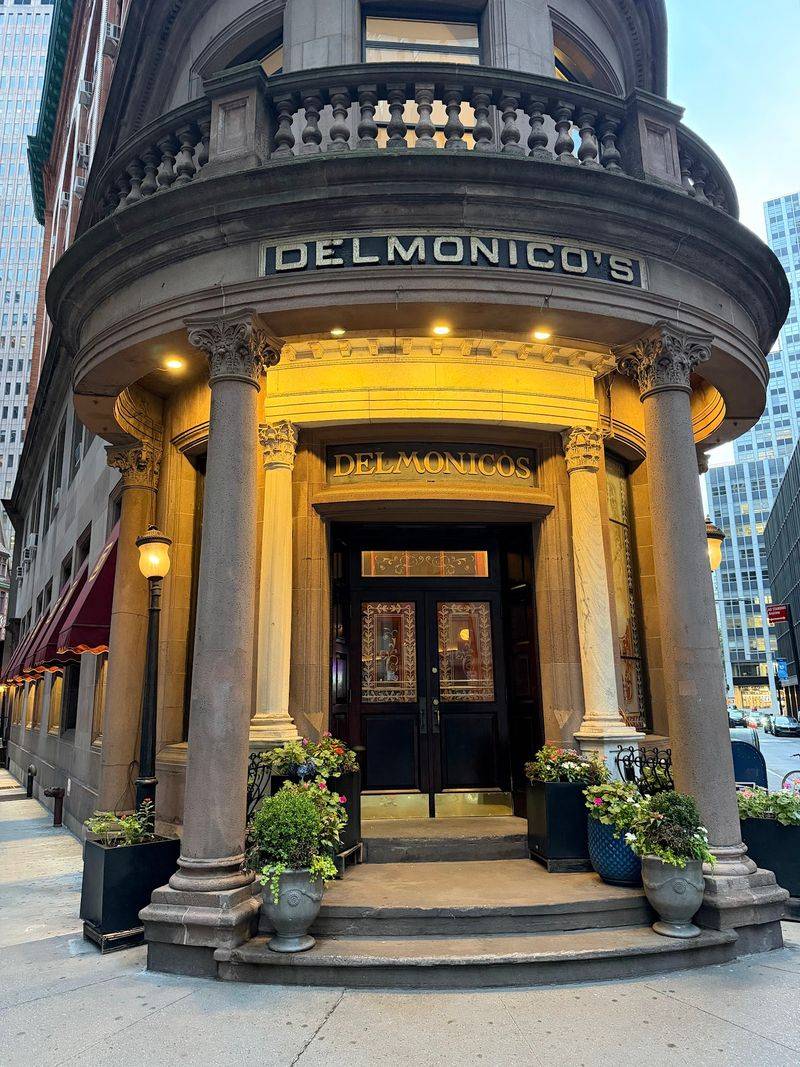 A Corner Building With Columns From Another World