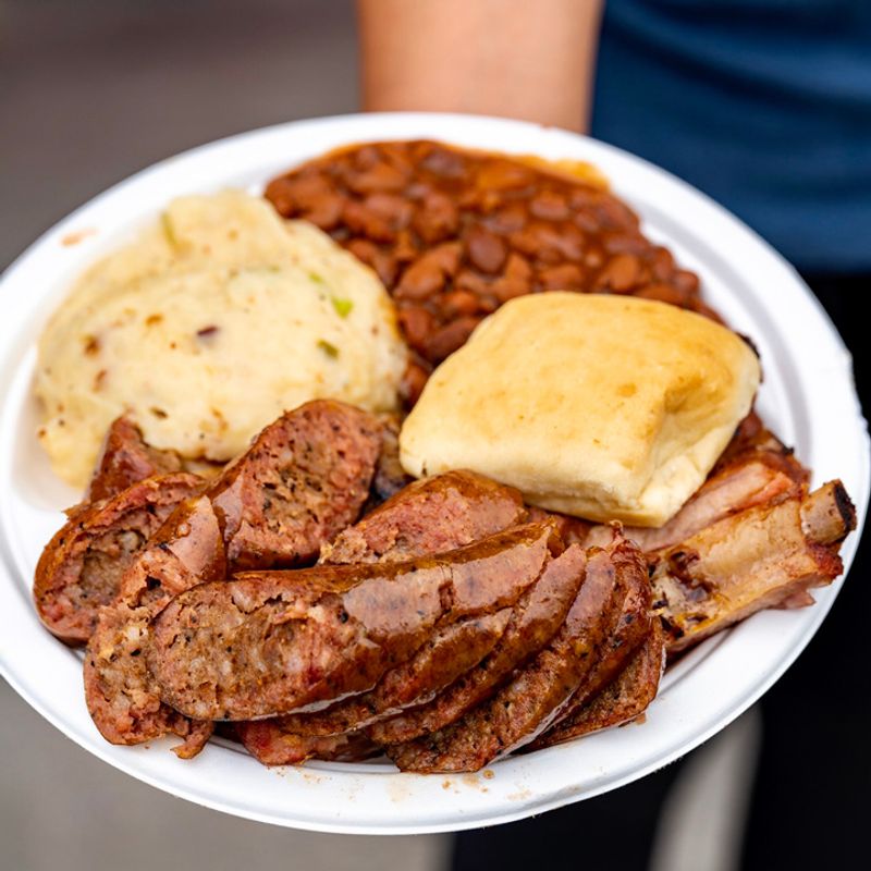 A Counter-Serve Smokehouse on Trinity Point Drive