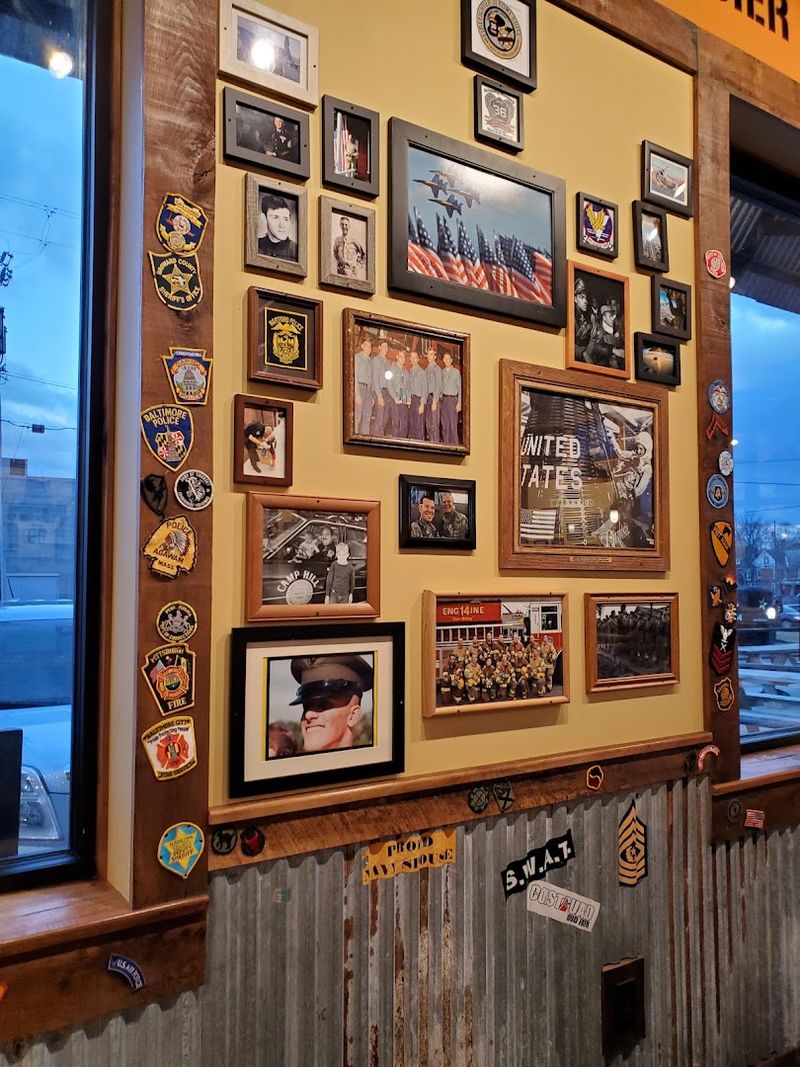 Military and Sports Memorabilia That Covers Every Wall