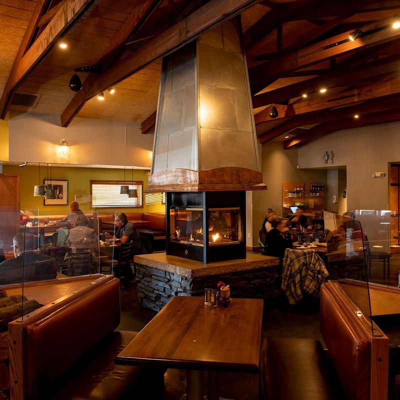 A Cozy Fireplace And A Breezy Patio