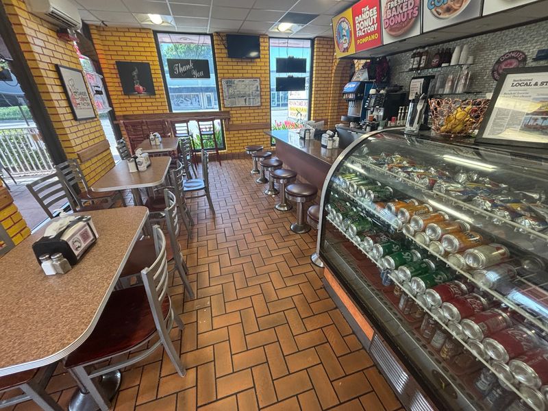 A Cozy Retro Diner Atmosphere
