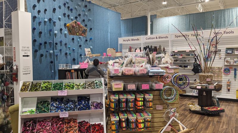 A Craft Store With A Big Green Heart