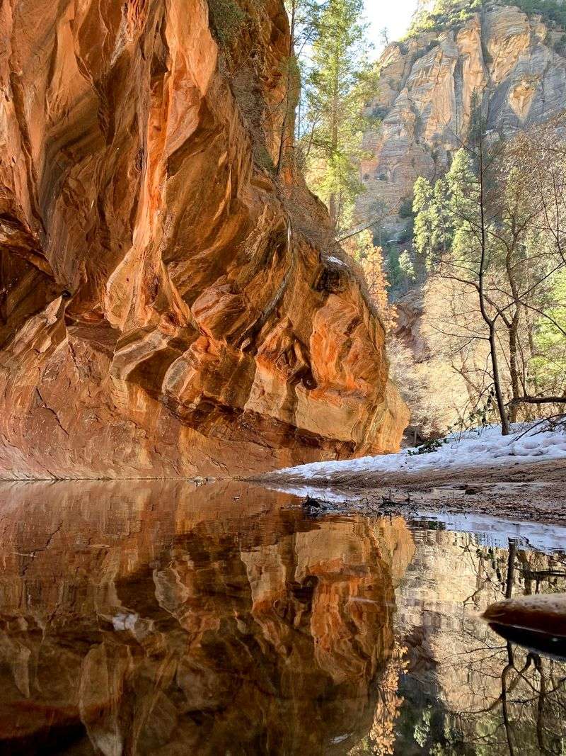 A Creekside Canyon Between Sedona and Flagstaff