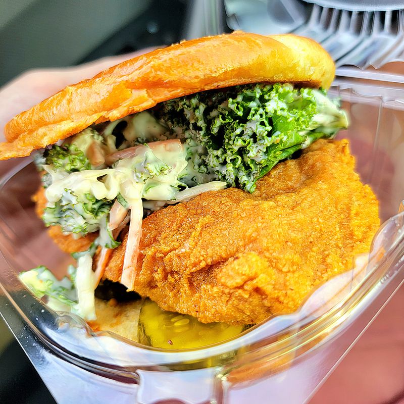 Sauce, Pickles, And Bun