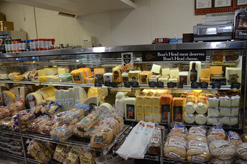 A Deli Counter Stacked With Choices