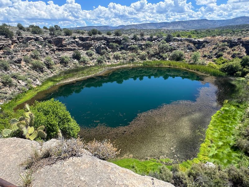 A Desert Sinkhole That Refuses To Go Dry