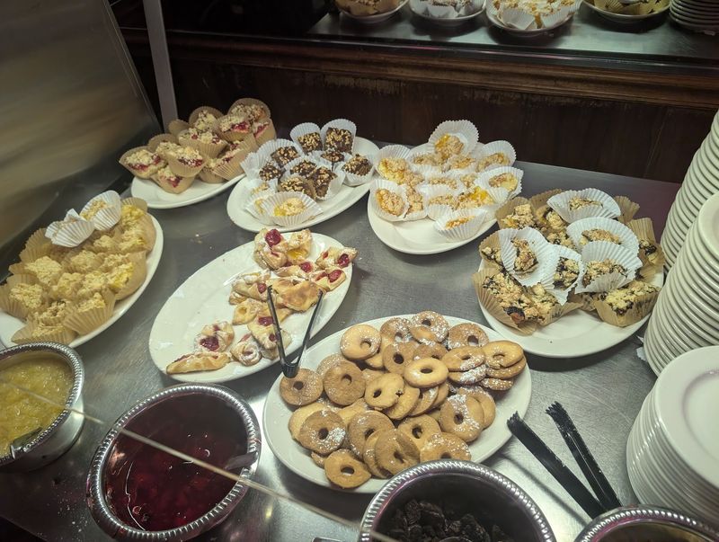 A Dessert Station Hiding Homemade Kolachki