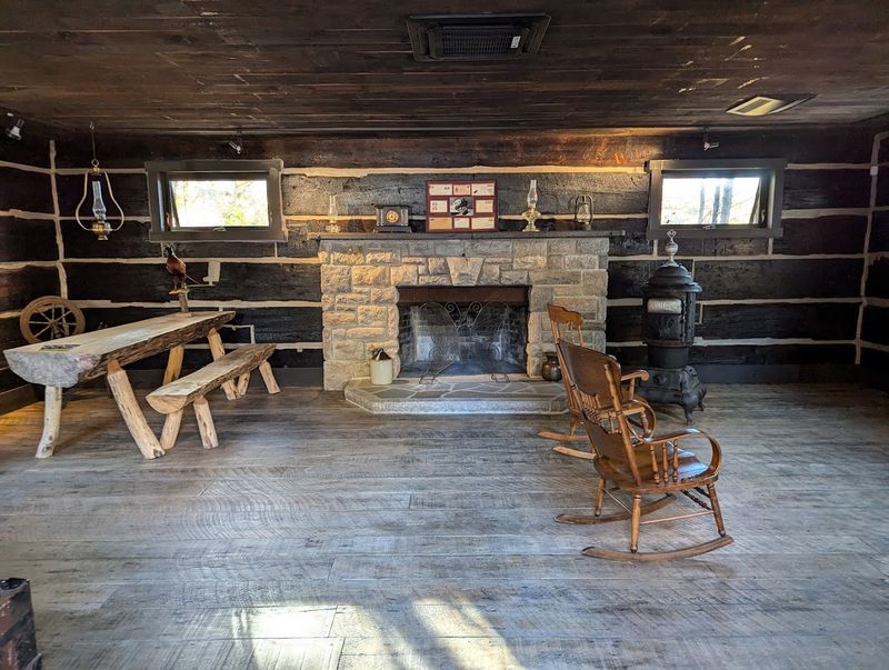 A Dining Hall And Chapel Were Part Of The Original Camp Layout