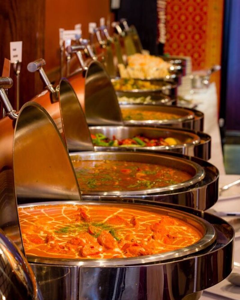 The Lunch Buffet Is the Real Star of the Show