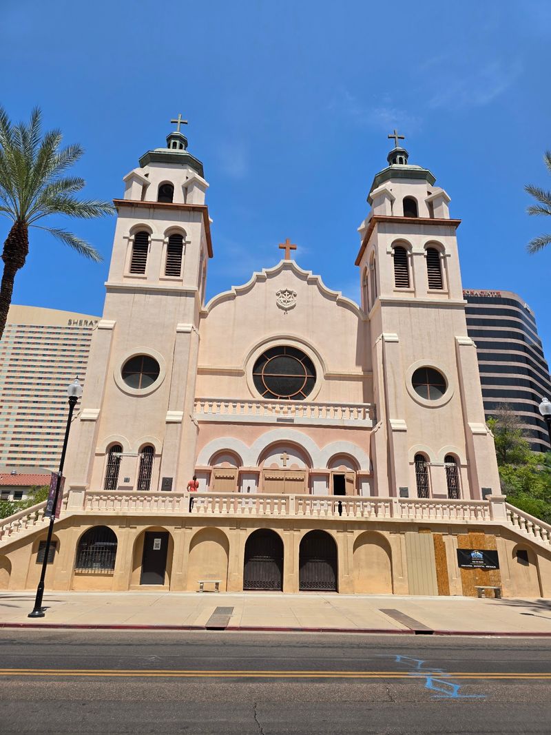 A Downtown Phoenix Landmark With Adobe Warmth