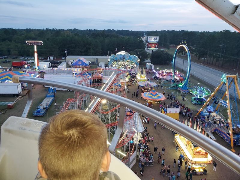 A Fairground With A Reputation For Cleanliness And Organization