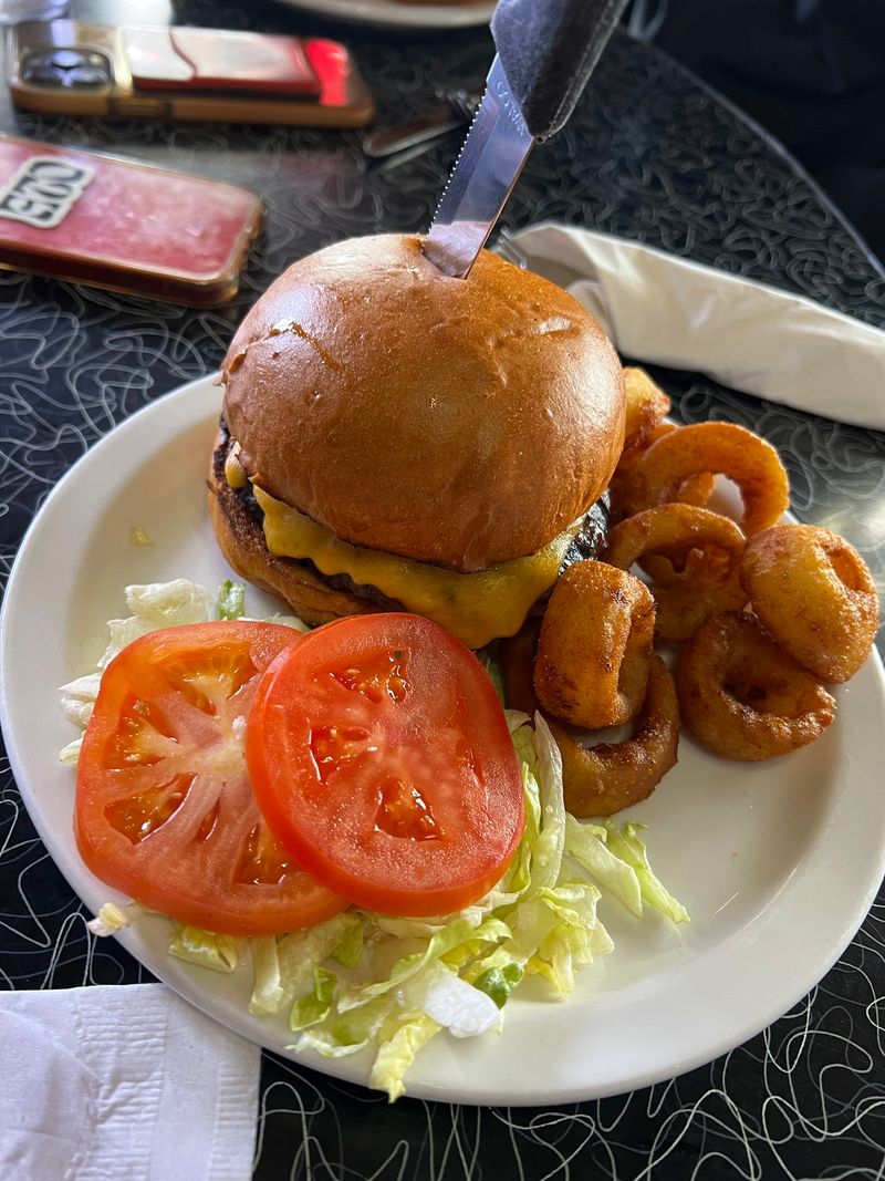 A Fall Burger Stop On Grand Avenue