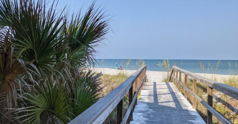 A Ferry Ride Leads To This Quiet Florida State Park With Shell-Strewn Beaches