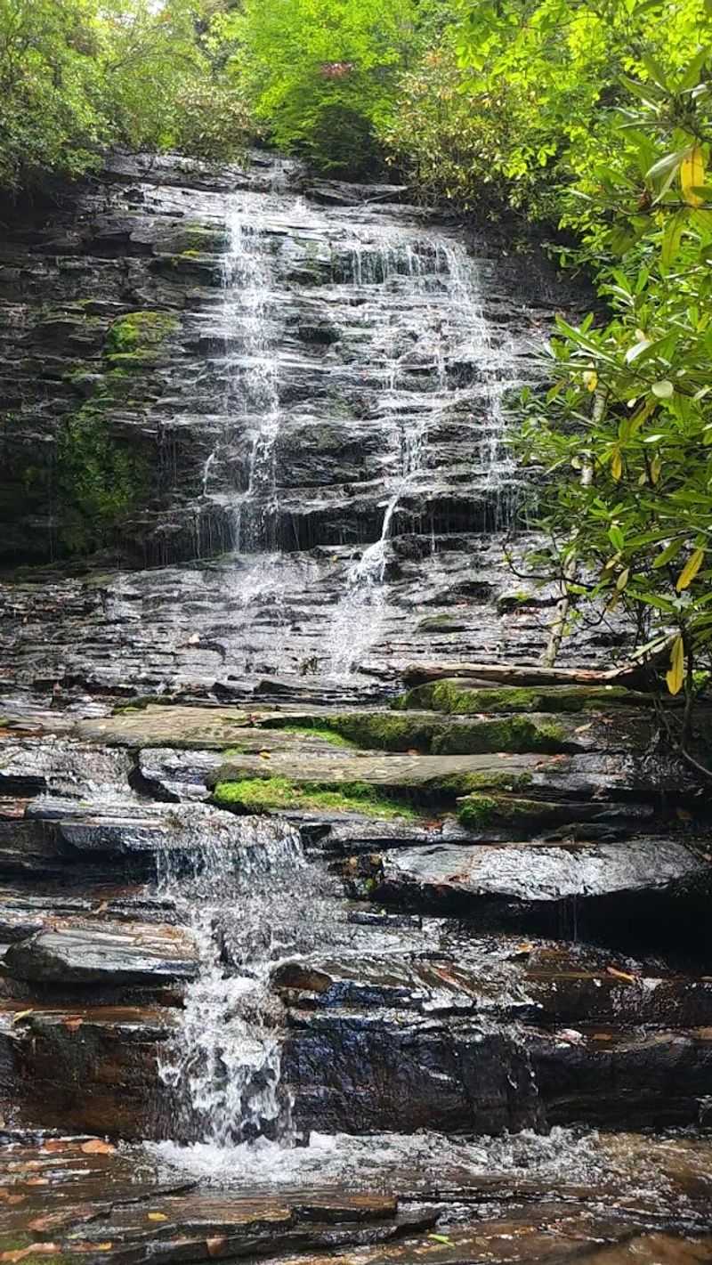 A Fifty-Foot Cascade Worth The Climb A Fifty-Foot Cascade Worth The Climb