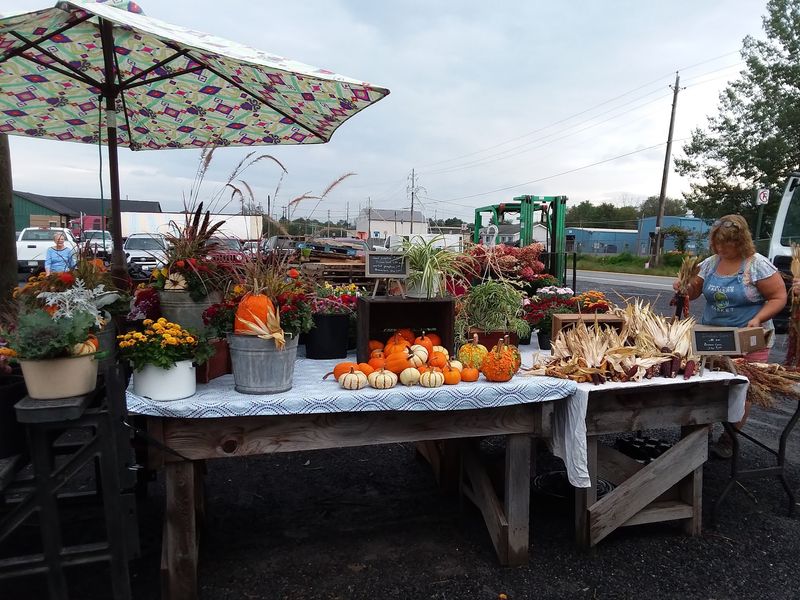 A Flea Market Hiding Right Outside The Doors
