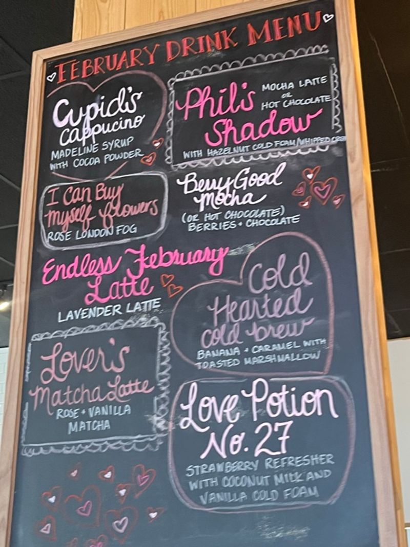 The Coffee Menu Has Serious Range