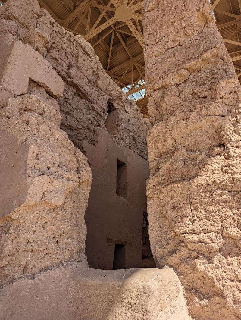 A Four-Story Calendar Rising From The Desert Floor