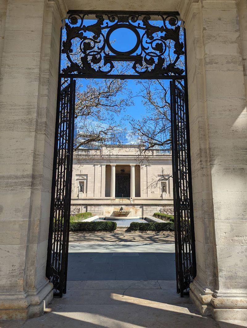 A French Chateau Facade On The Parkway