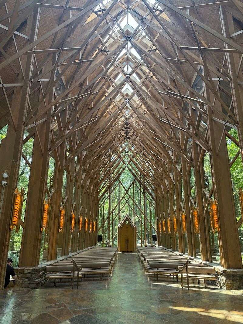 The Breathtaking Glass Chapel In The Woods