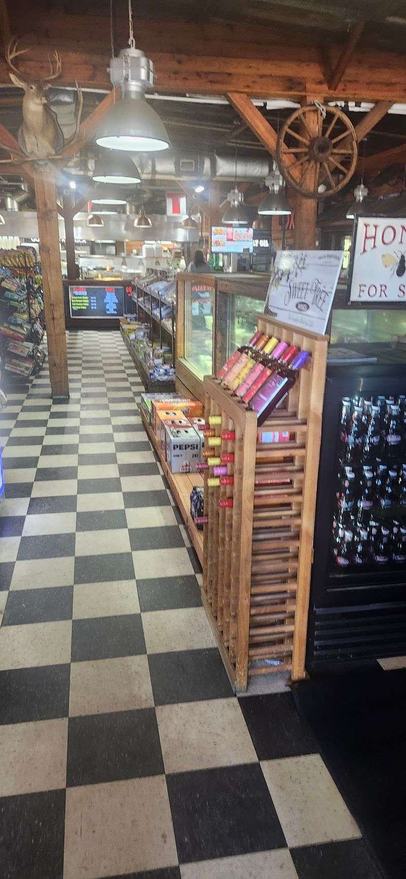 A Gas Station With A Full Country Kitchen A Gas Station With A Full Country Kitchen