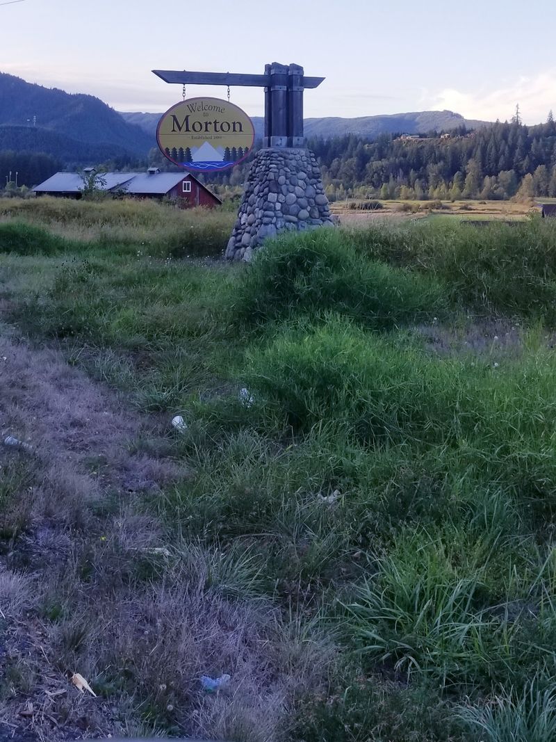 A Gateway On The Road To Mount Rainier A Gateway On The Road To Mount Rainier
