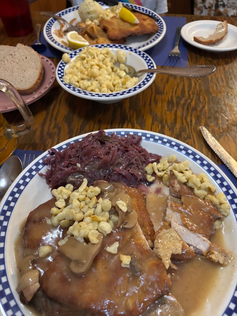 A German Menu For Different Kinds Of Company