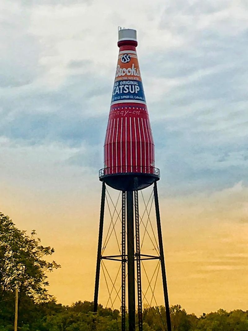 Illinois Has a Giant Ketchup Bottle