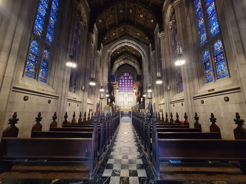 Hand-Carved Woodwork And An Organ That Fills The Nave
