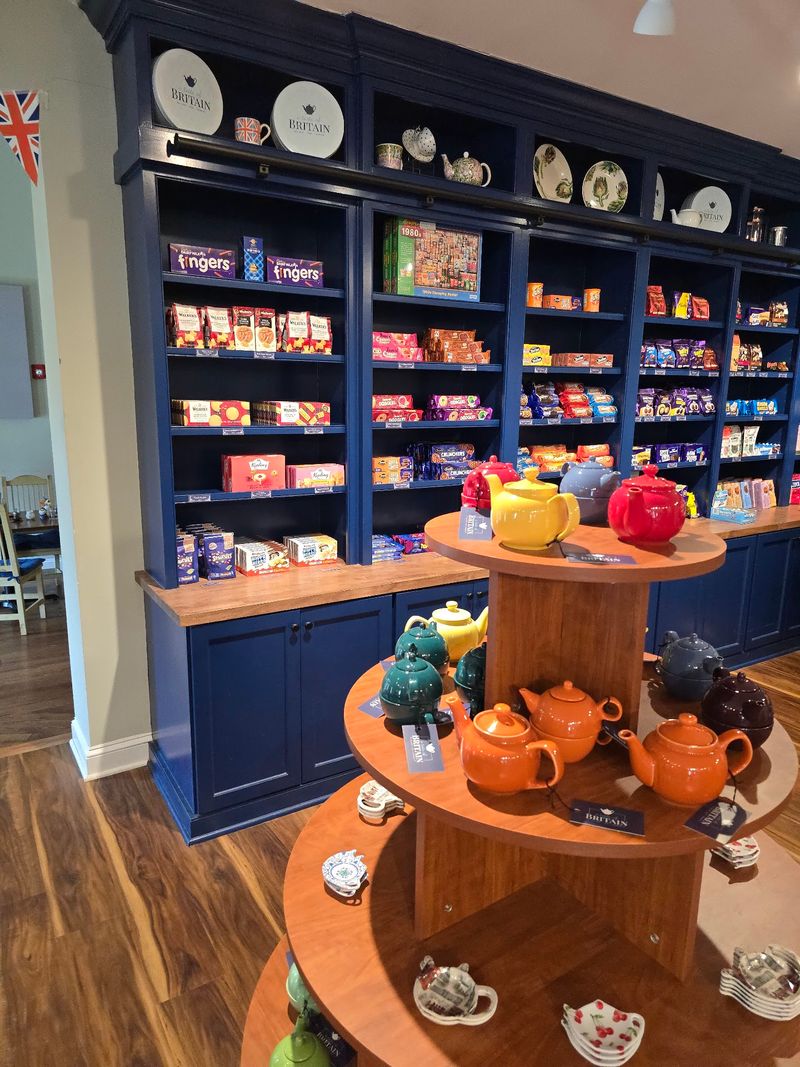 A Gift Shop Stocked With British Goodies