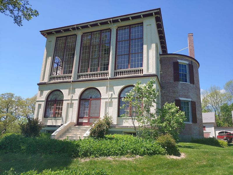 A Grand Hilltop Home Built In 1807