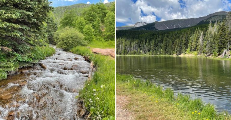 A Hidden Colorado Creek Trail Leads Hikers To Striking Blue Waters