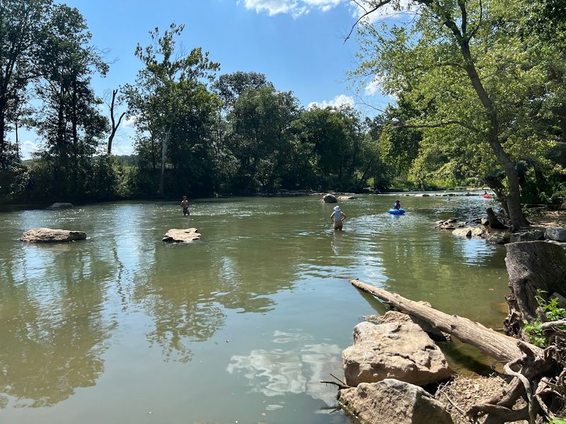 A Hidden Outdoor Hangout For River Days
