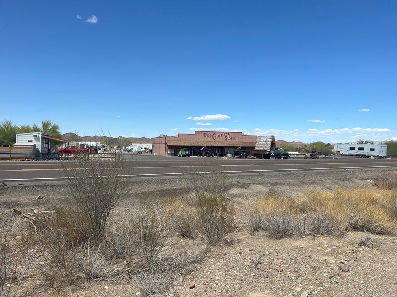 A Highway Pit Stop in the Desert Town of Salome