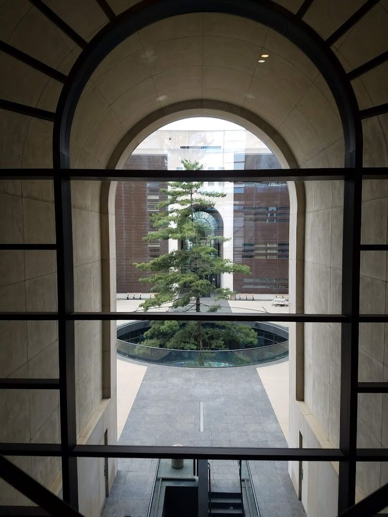 A Quiet Start In The Atrium