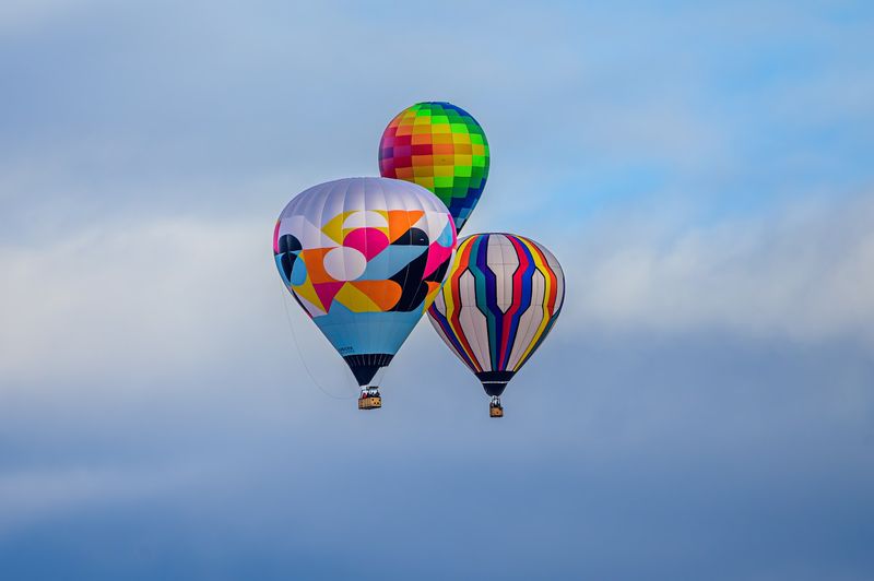 A Kaleidoscope Of Colors Overhead