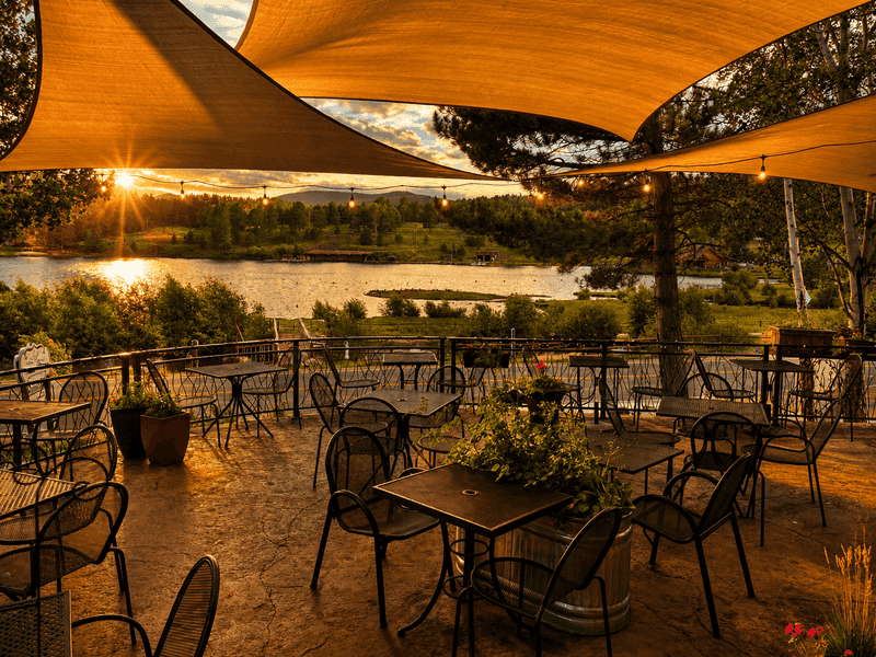 A Lake View That Does Half The Talking