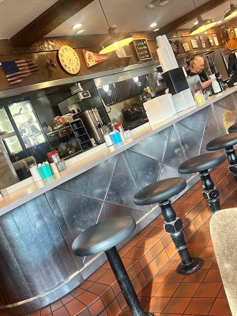A Lively Dining Room Packed With Regulars