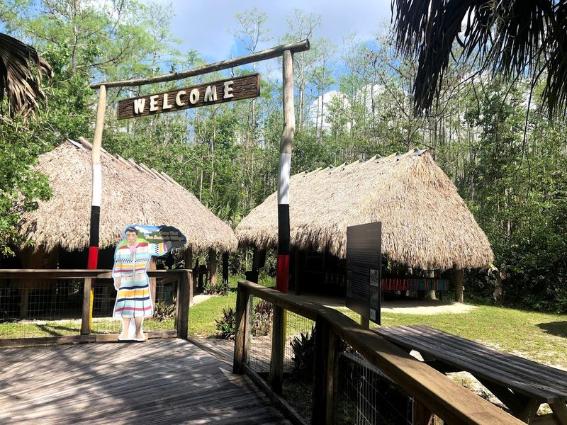 A Living Seminole Village Along The Trail A Living Seminole Village Along The Trail
