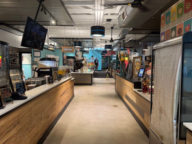 A Lobster Counter Hiding At The Back Of A Food Hall