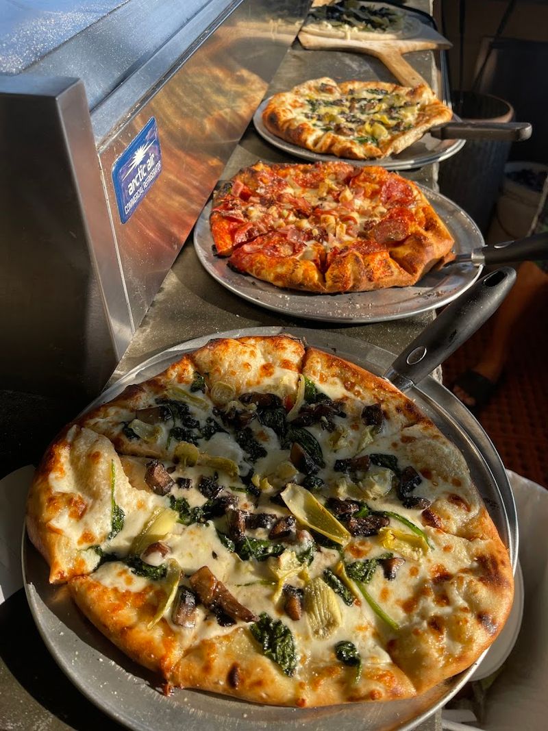 Wood-Fired Pizza On The Patio