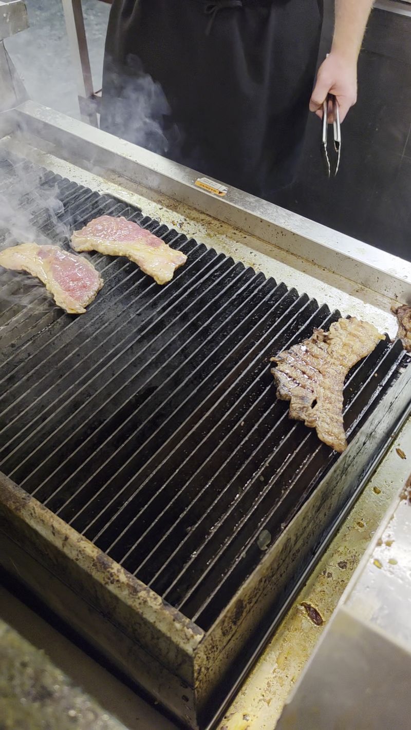 A Made-To-Order Grill In The Back A Made-To-Order Grill In The Back