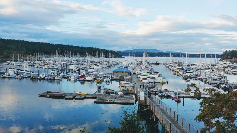 A Marina Made For Slow Winter Strolls
