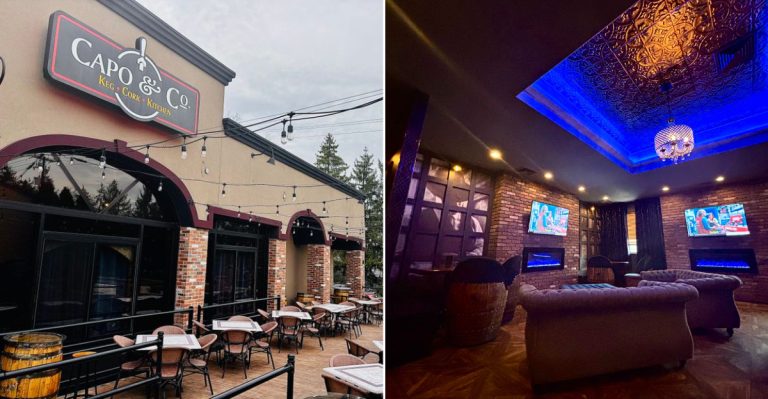 A Meal At This Gangster-Themed Pennsylvania Restaurant Is A Journey Through Time